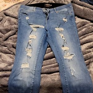 Bombshell skinny jeans